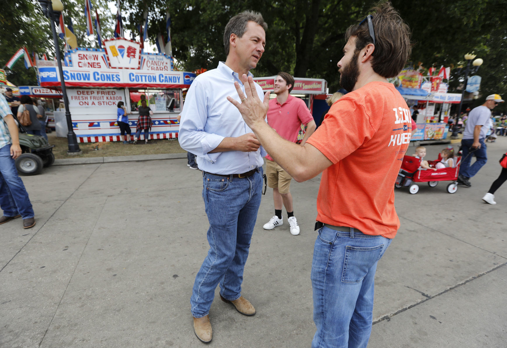 Bullock in Iowa